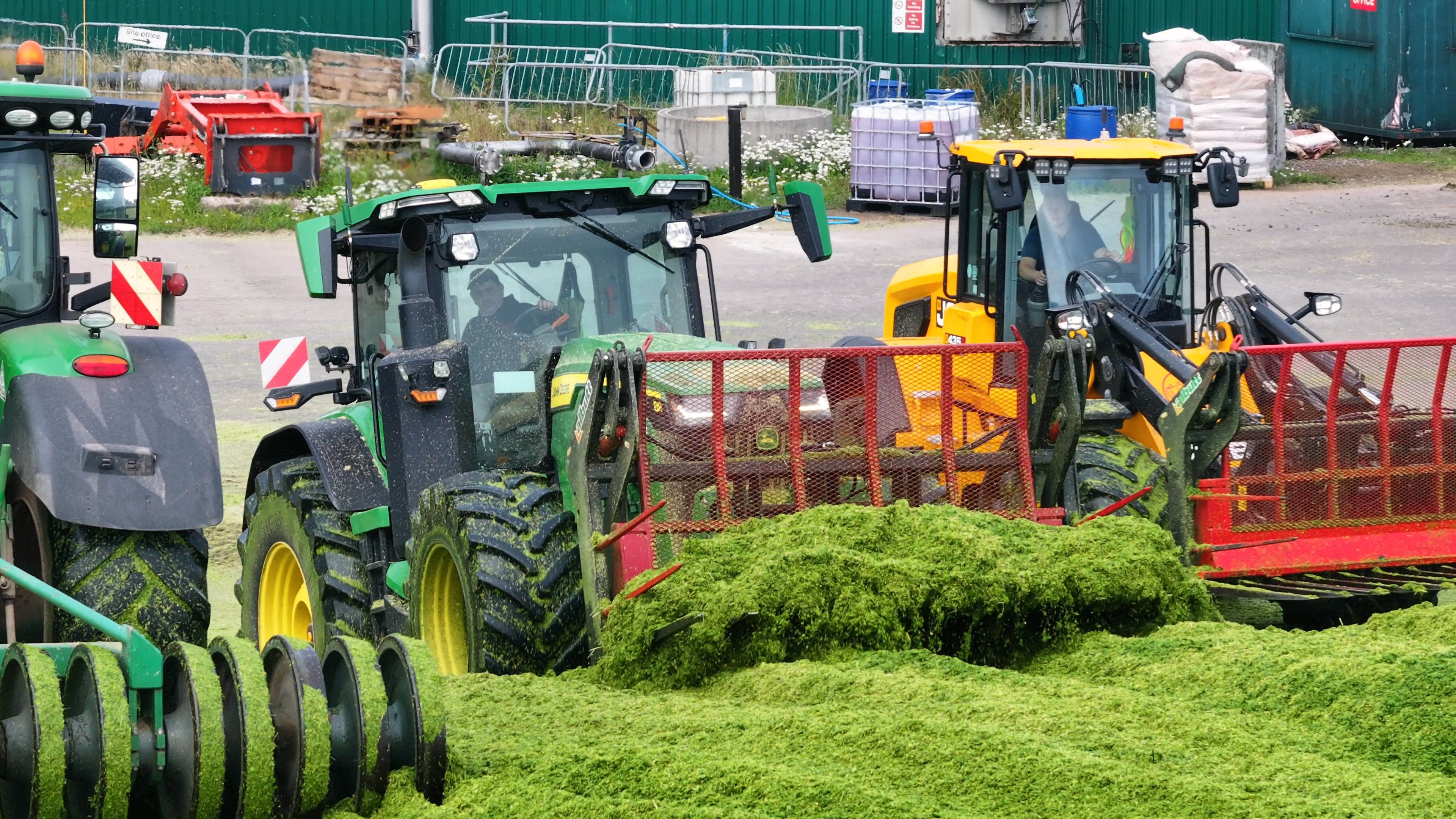 Silage clamp